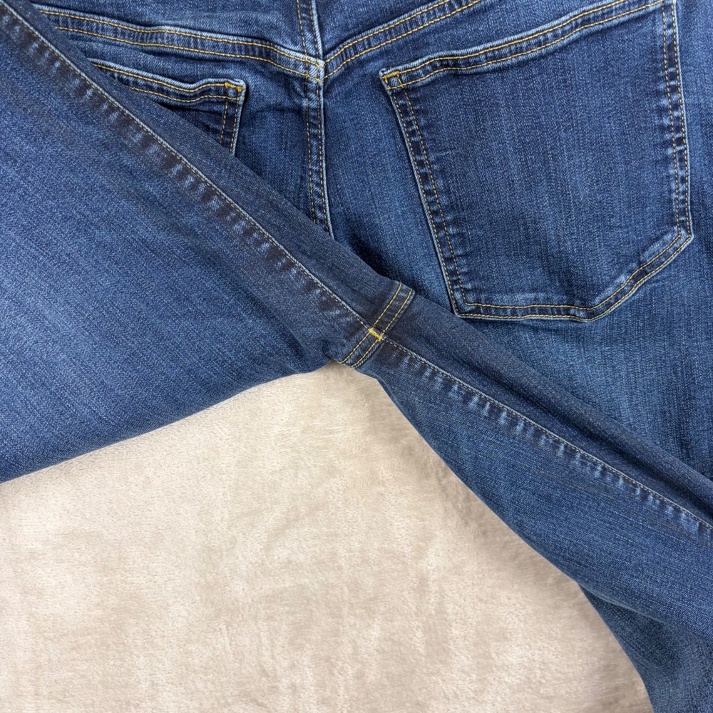 Diesel Jeans Widee R Womens 31 Wide Leg Relaxed Blue Denim Jeans High Rise RB065 - Picture 11 of 16